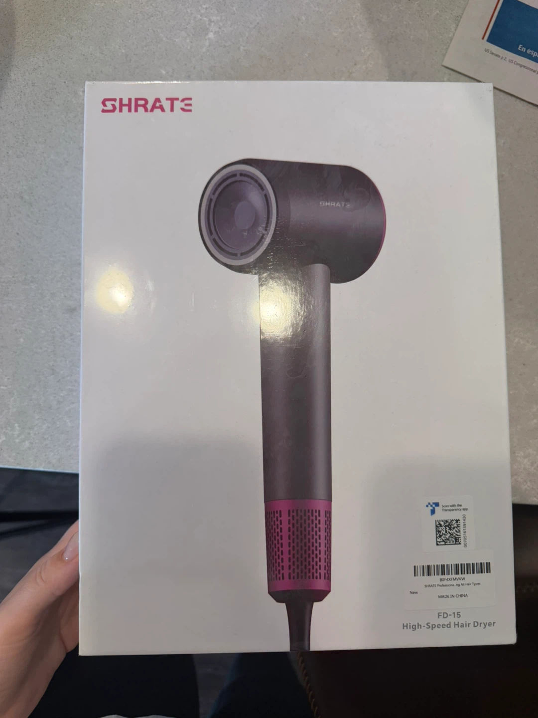 Supersonic High-Speed Hair Dryer (new! Unopened)