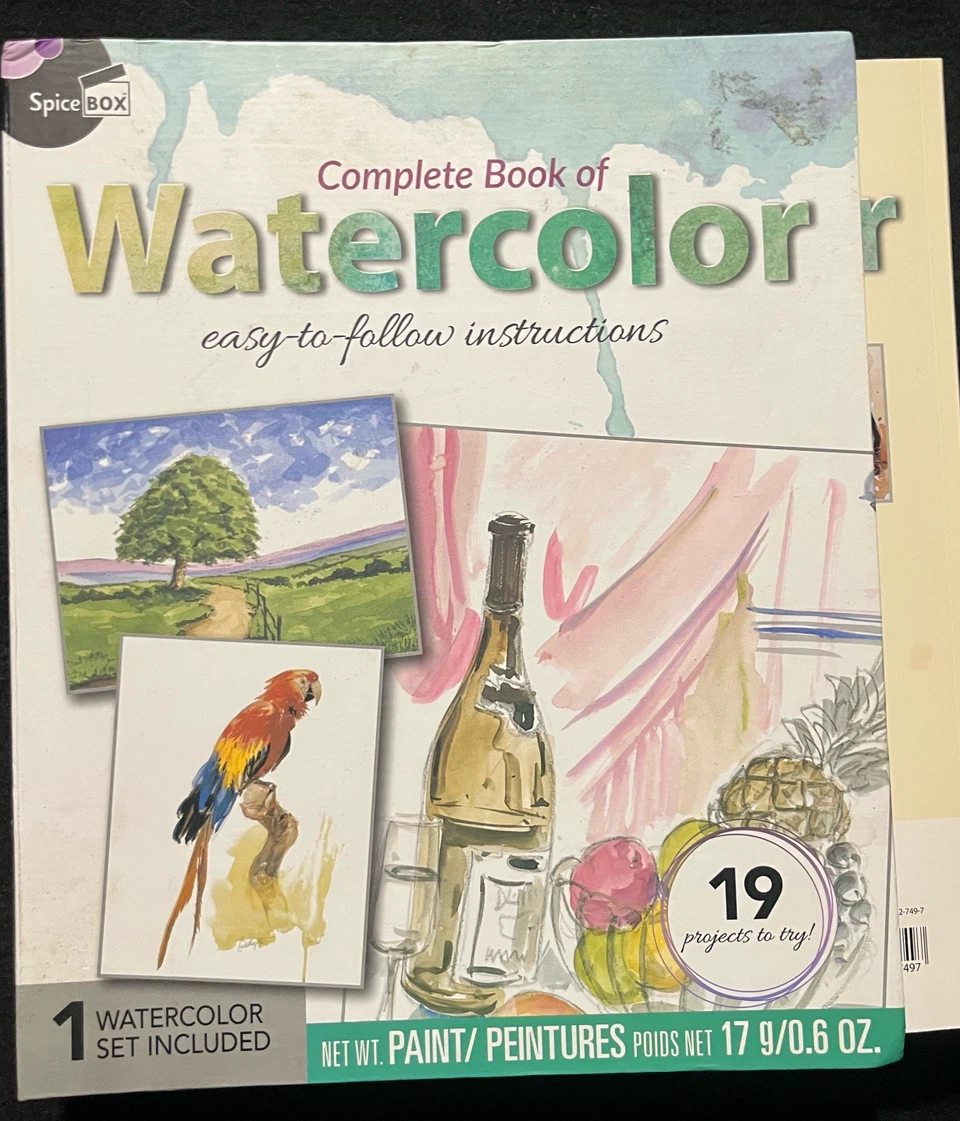 Complete Book of Watercolor Art Kit