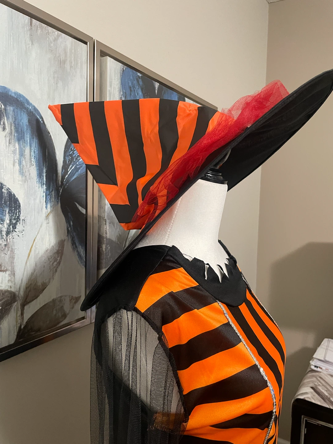Striped Witch Halloween Costume - photo 3