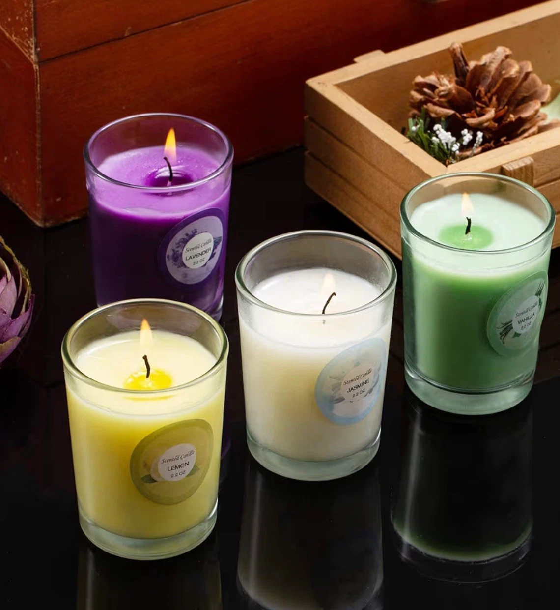 20 Pack Scented Soy Wax Candles - photo 3