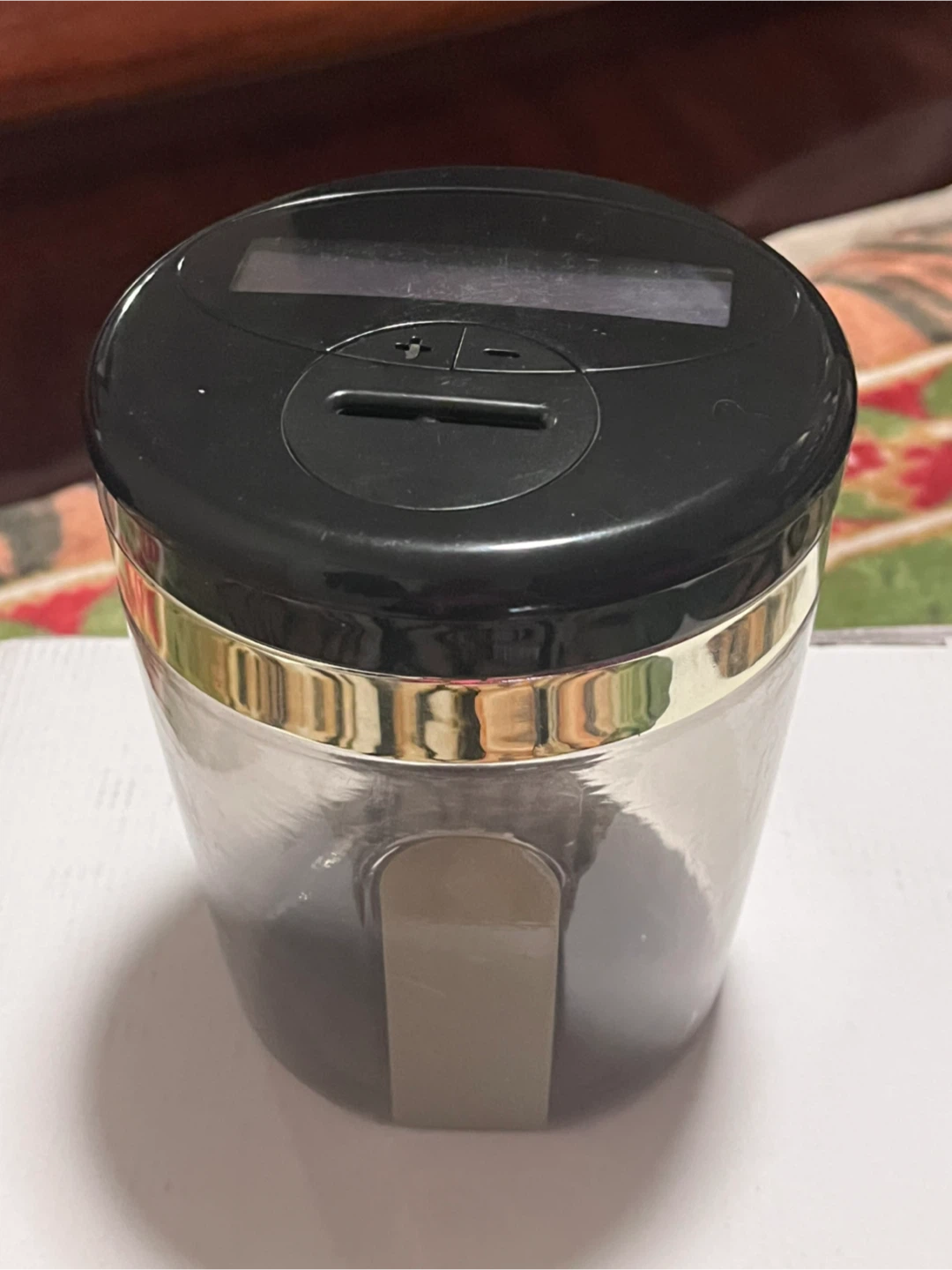 Digital Coin Counting Money Jar