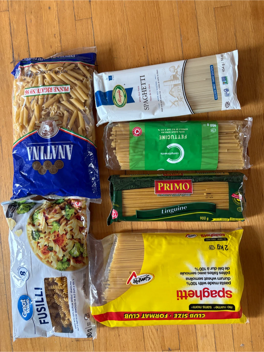 Assorted Dry Pasta Bundle