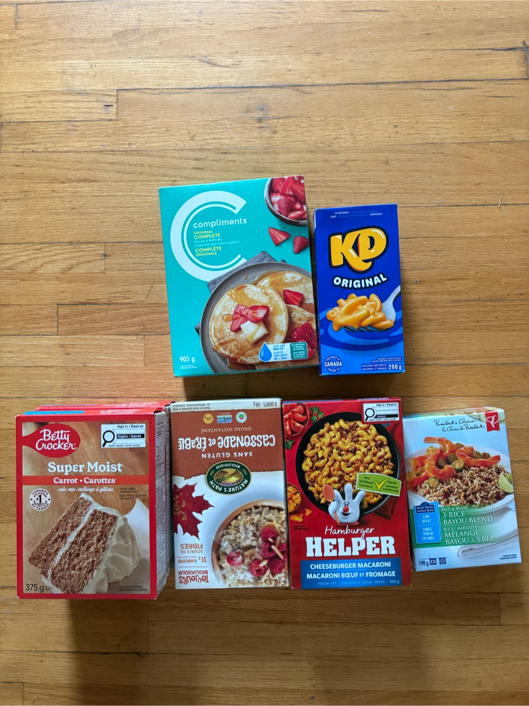 Assorted Pantry Staples 10 mixed boxes