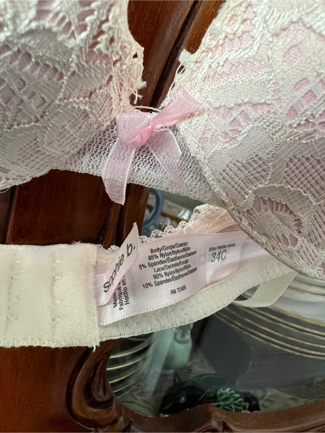 Sophie B. Lace Bra Size 34C - photo 2