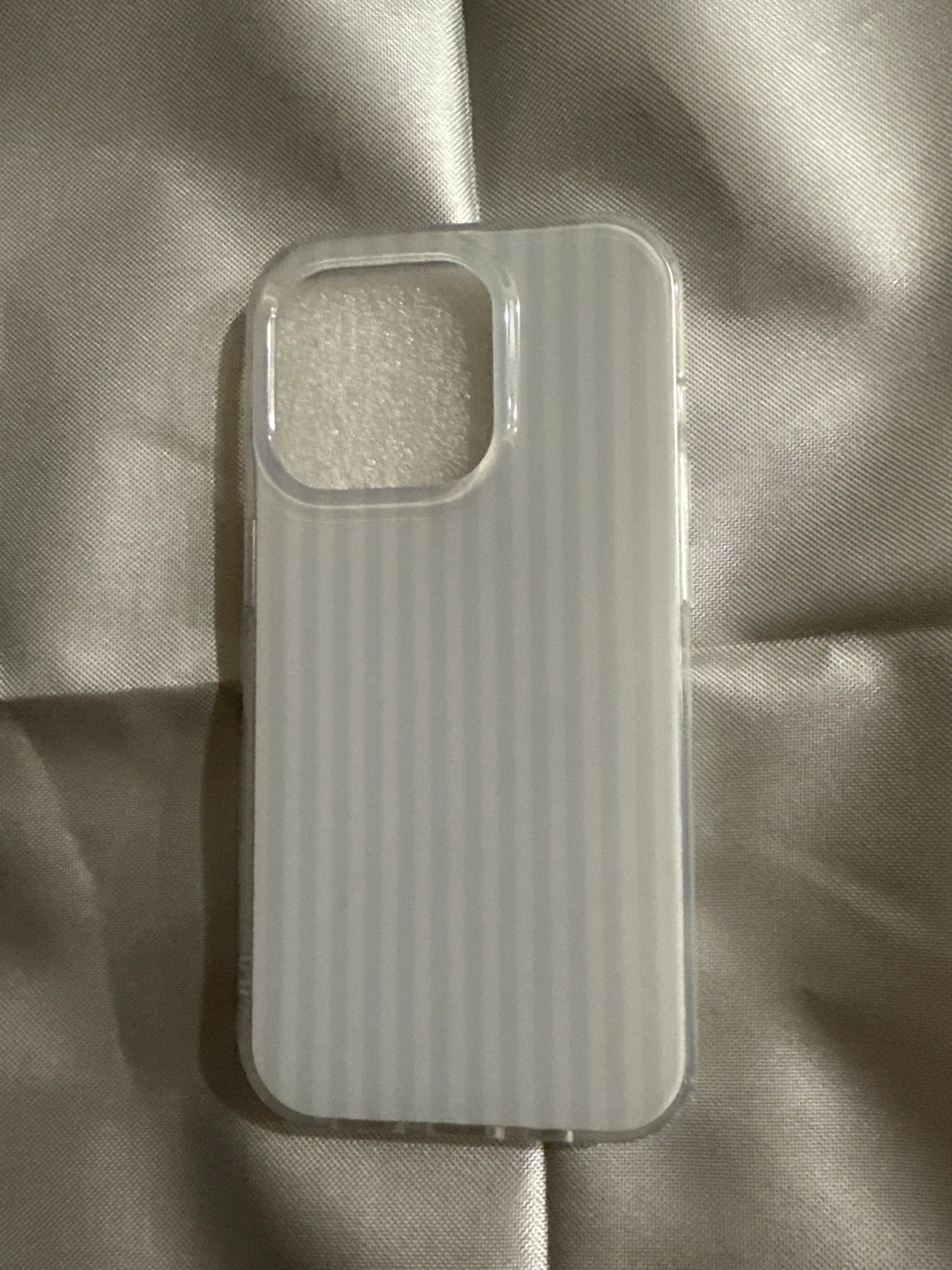 Clear Striped iPhone 14 Pro Case