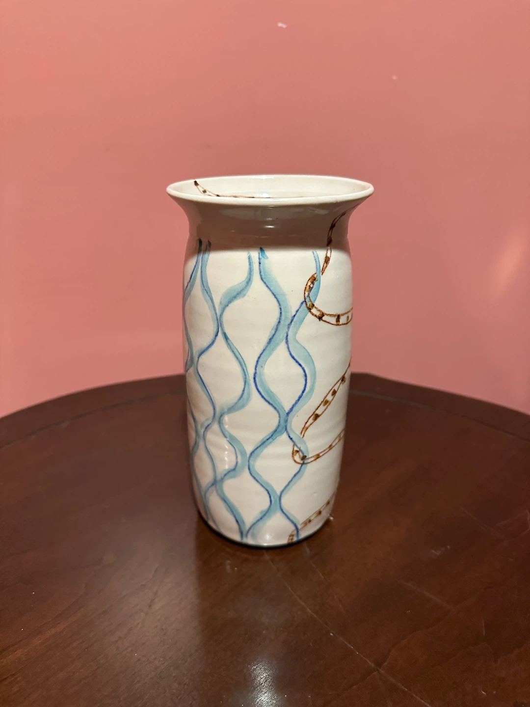 Hand-Painted Ceramic Vase - photo 3