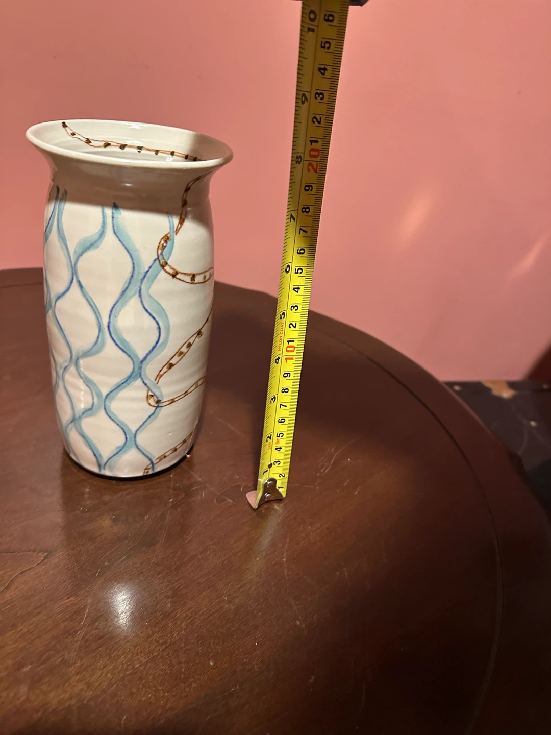 Hand-Painted Ceramic Vase - photo 4