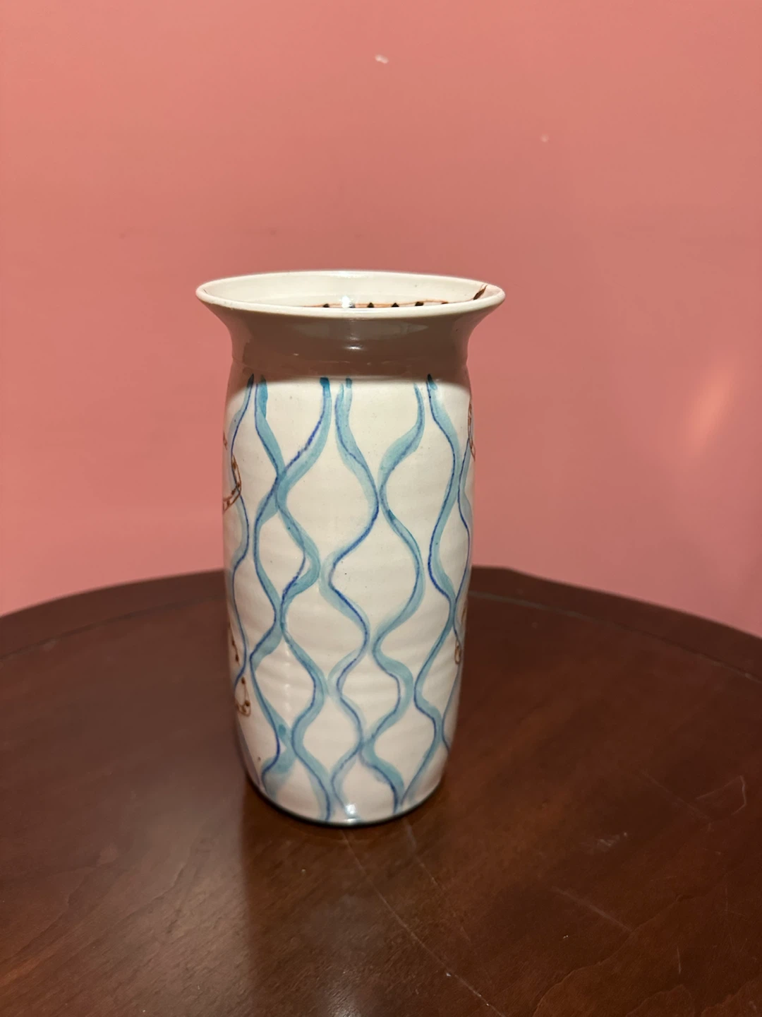 Hand-Painted Ceramic Vase - photo 5