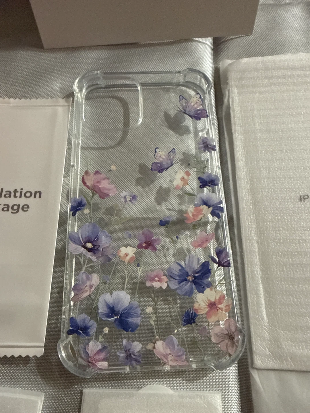 GVIEWIN Floral Case for iPhone 12/12 Pro