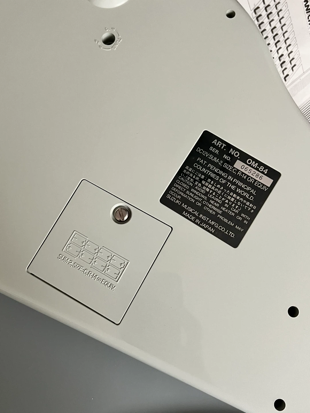 Suzuki Omnichord System Two OM-84 (Working) - photo 2