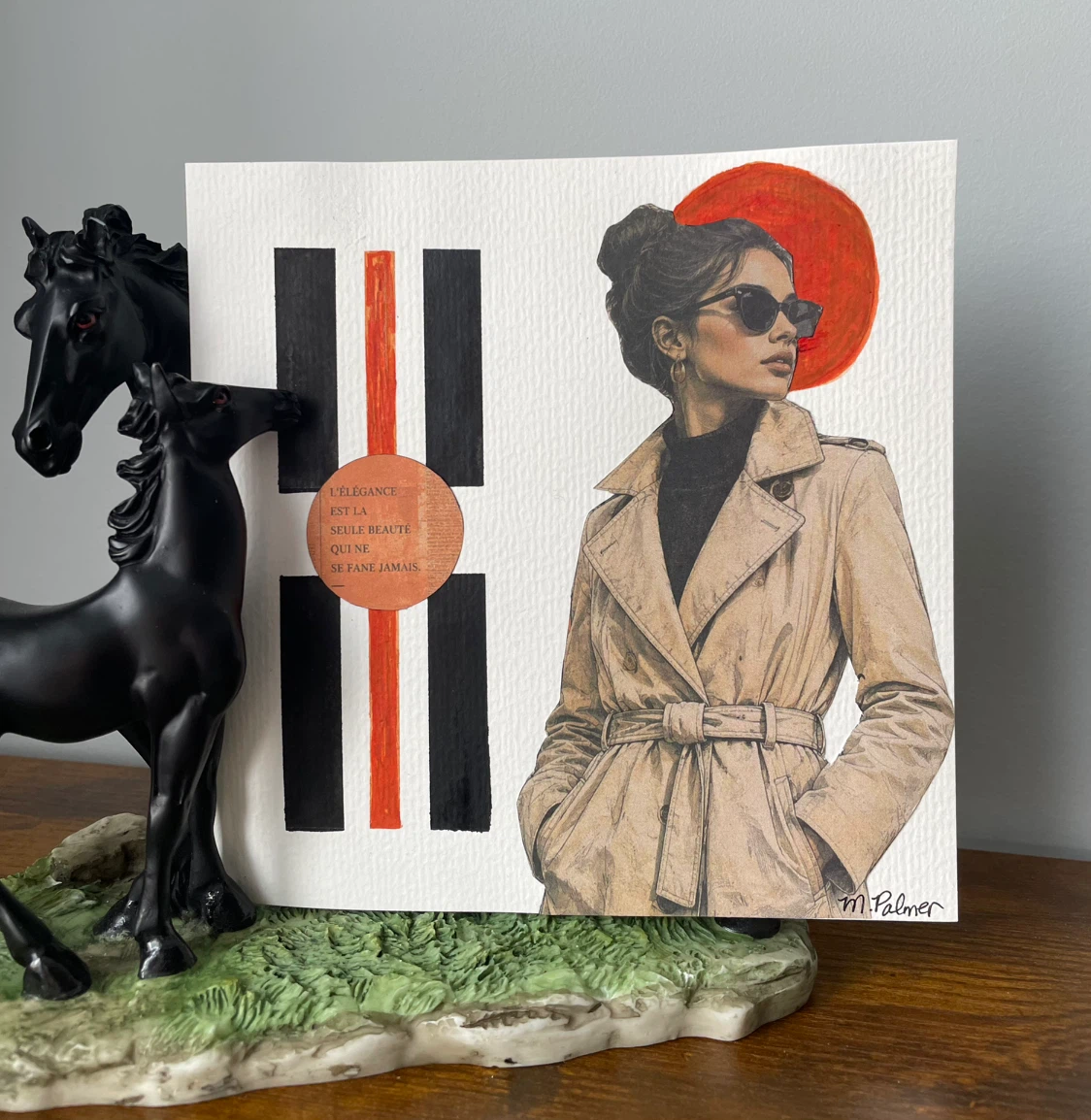 Watercolor/Collage Art - Fashion Edition - photo 2