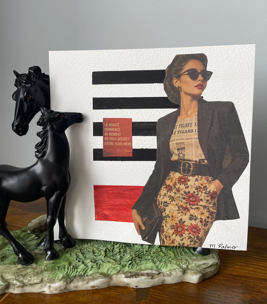 Watercolor/Collage Art - Fashion Edition - photo 4