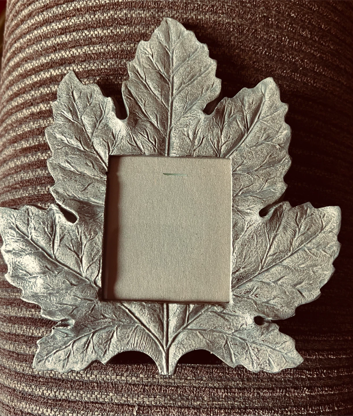 Silver Leaf Picture Frame