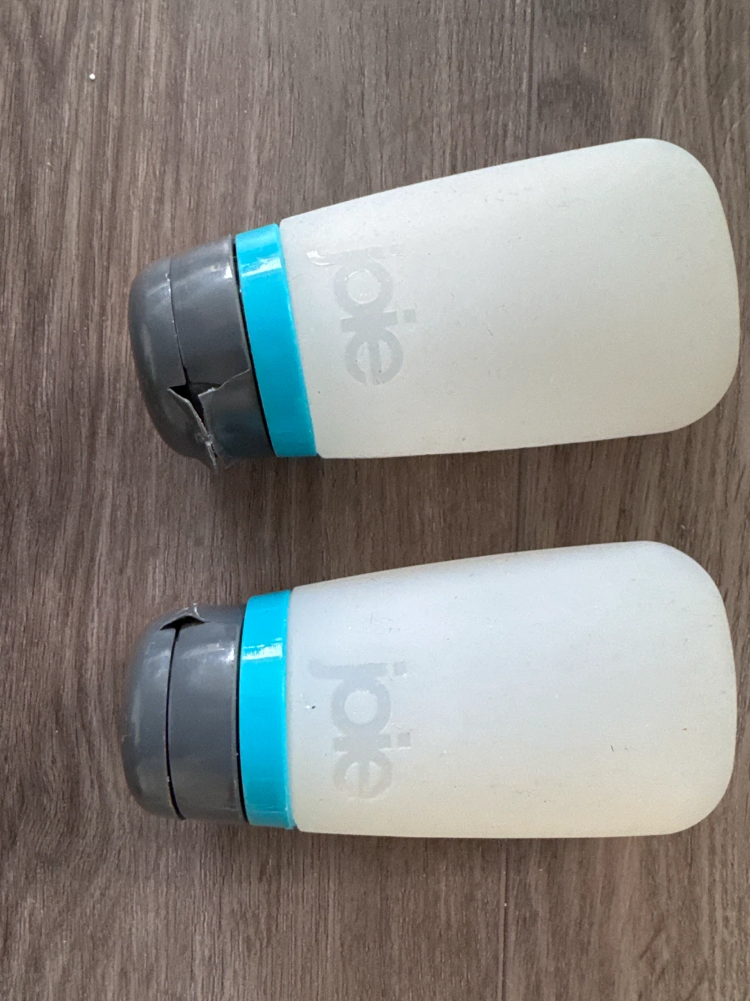 Two Joie Silicone Squeeze Bottles