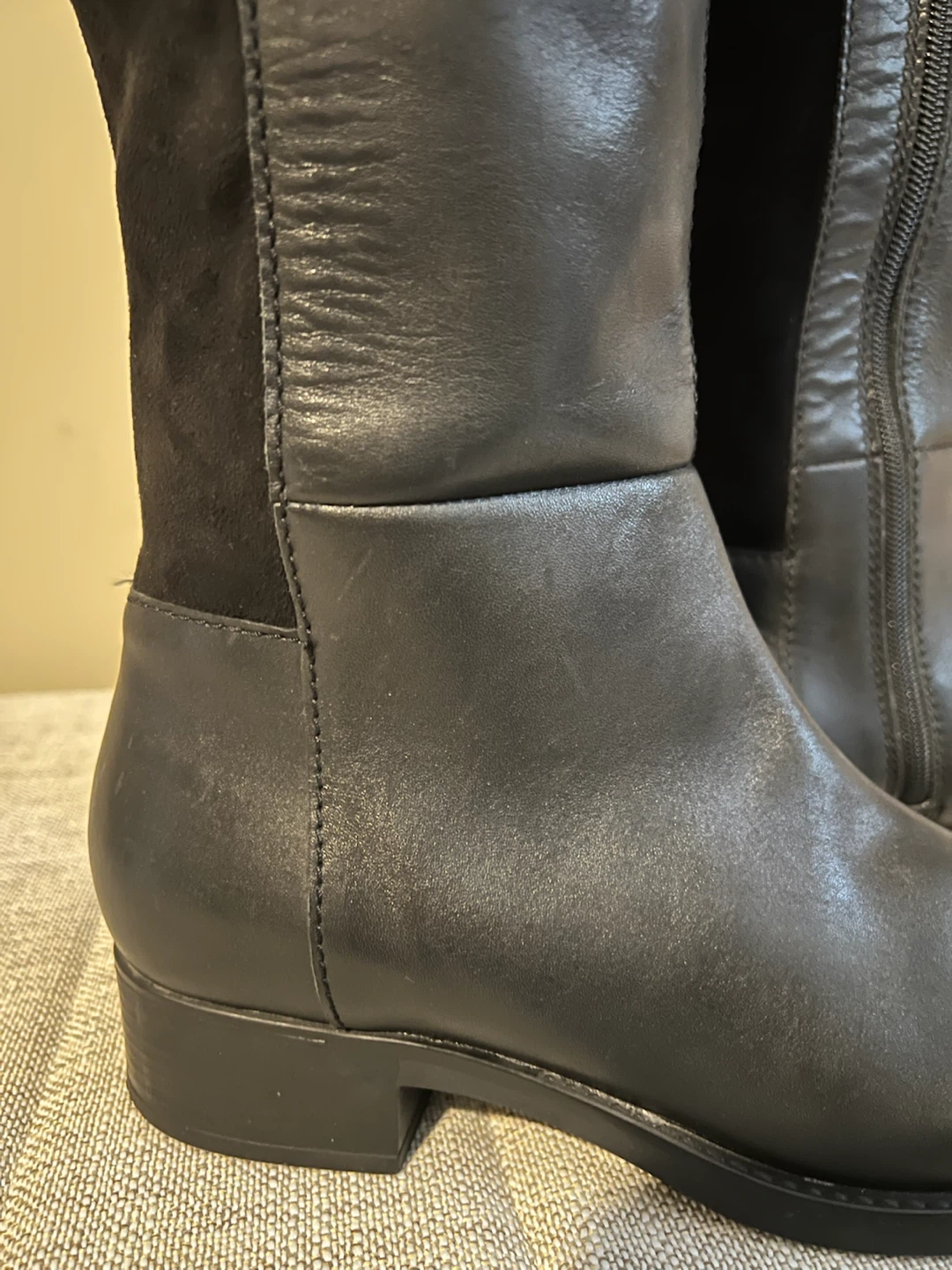 Geox Felicity Leather Over-The-Knee Boots - photo 4