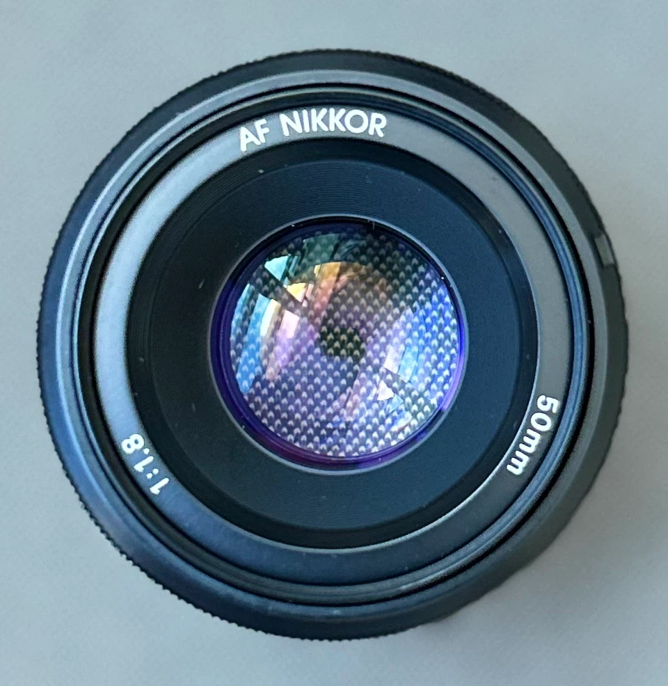 NIKON AF NIKKOR 50mm 1:1.8  Well maintained! - photo 3