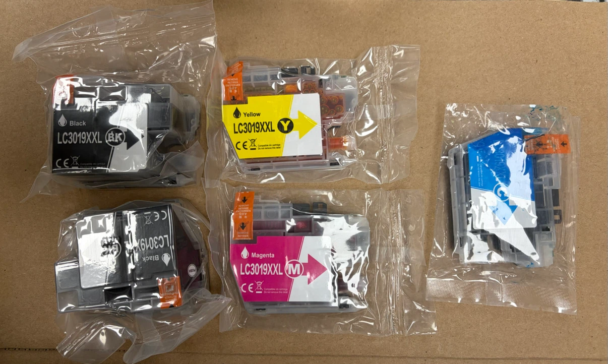 Brother LC3019XXL Ink Cartridge 5-Pack