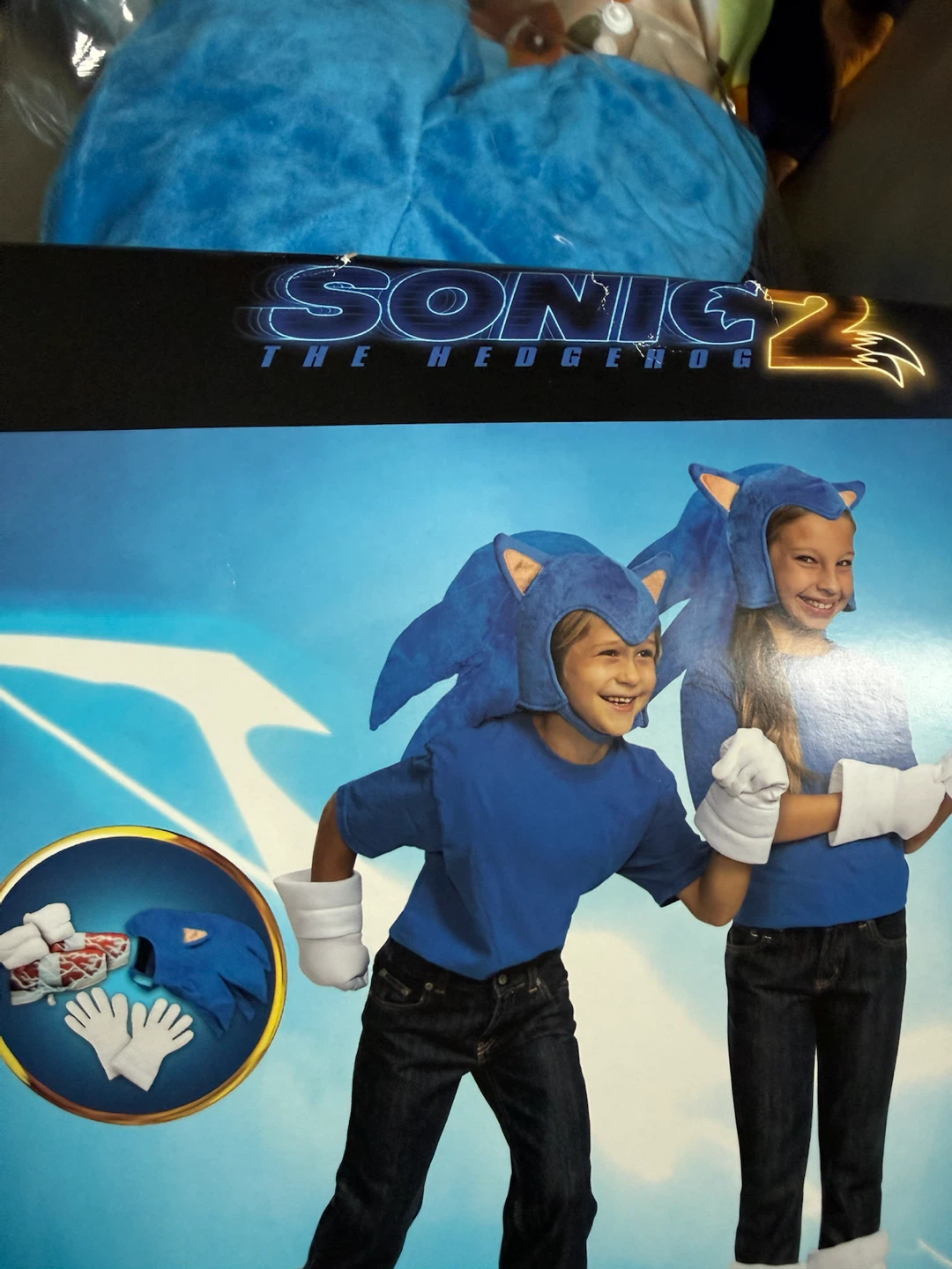 Sonic hat & whitegloves
