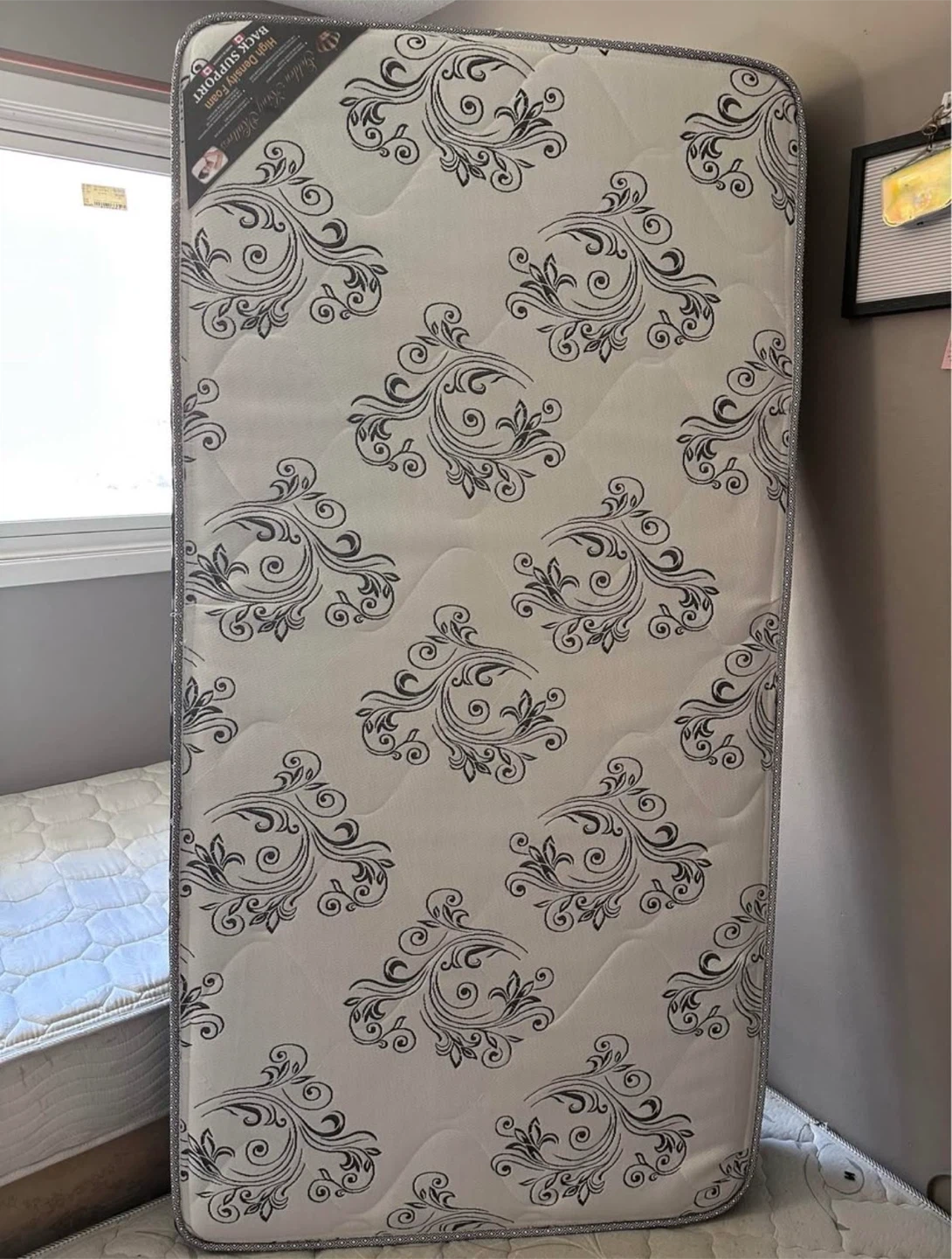 Single/Twin High Density Foam Mattress- 8” thick