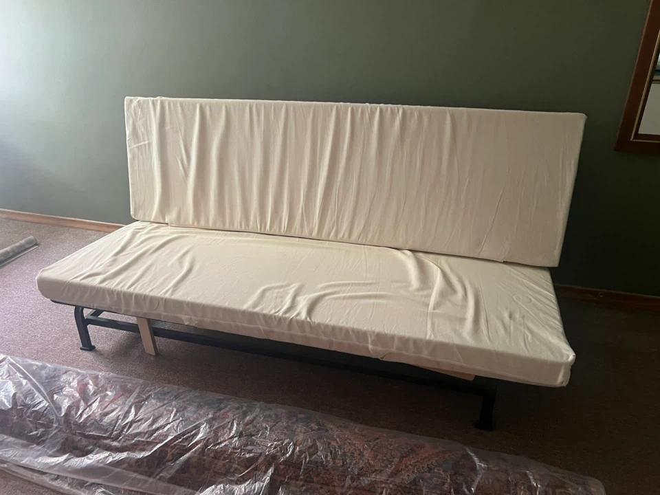 Convertible Sofa Bed with Metal Frame