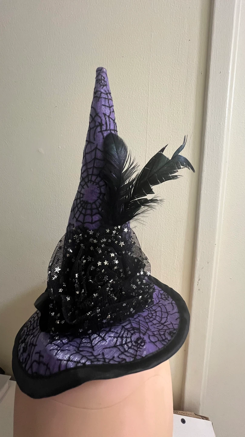 New-Purple Witch Hat Headband - photo 5