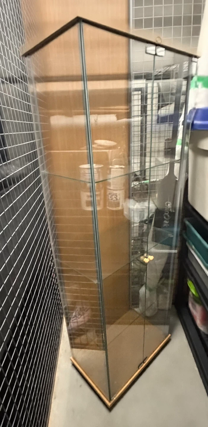IKEA Glass Double Door Display Cabinet - photo 2