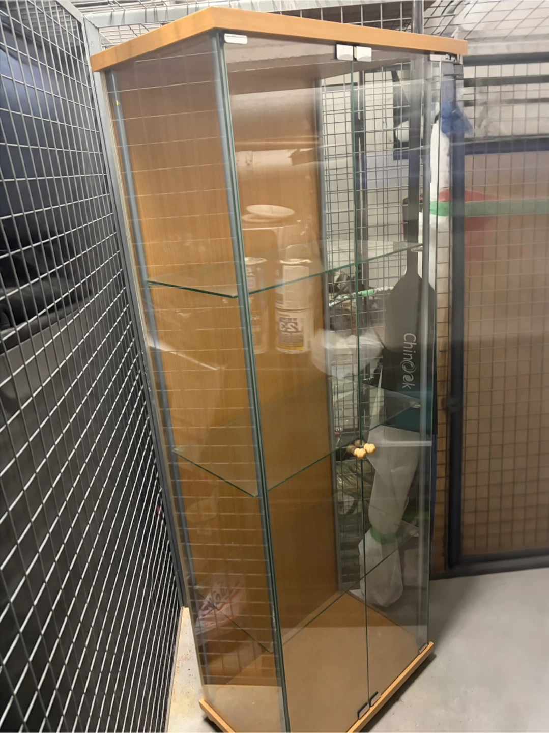 IKEA Glass Double Door Display Cabinet - photo 3
