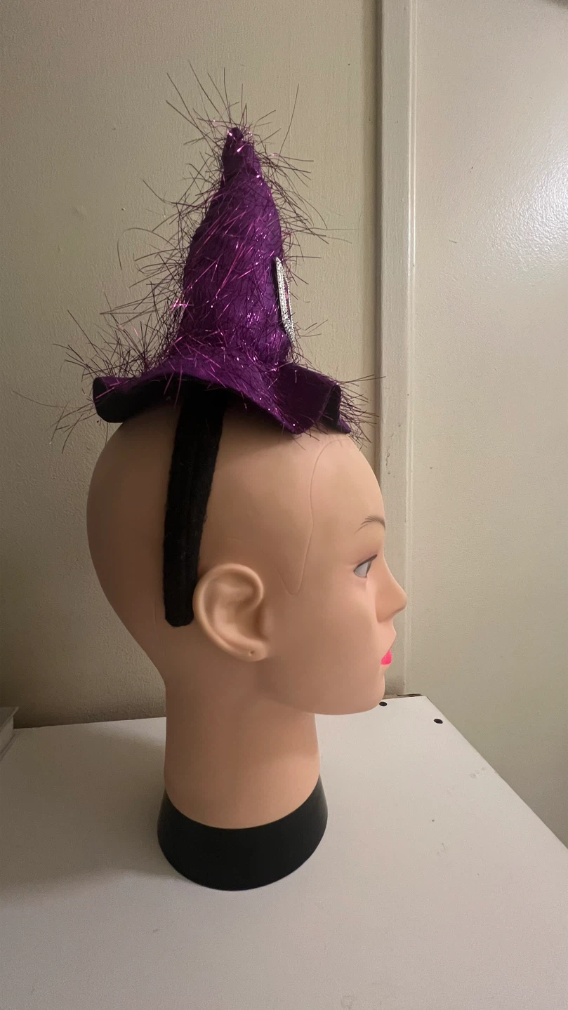 New-Purple Witch Hat Headband - photo 2