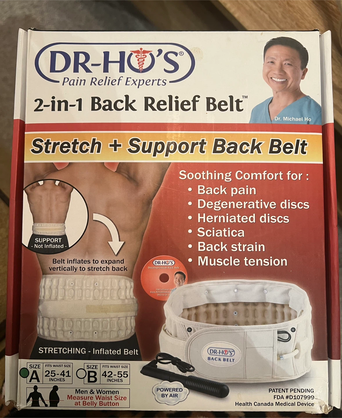 Dr. Ho's 2-in-1 Back Relief Belt - photo 2