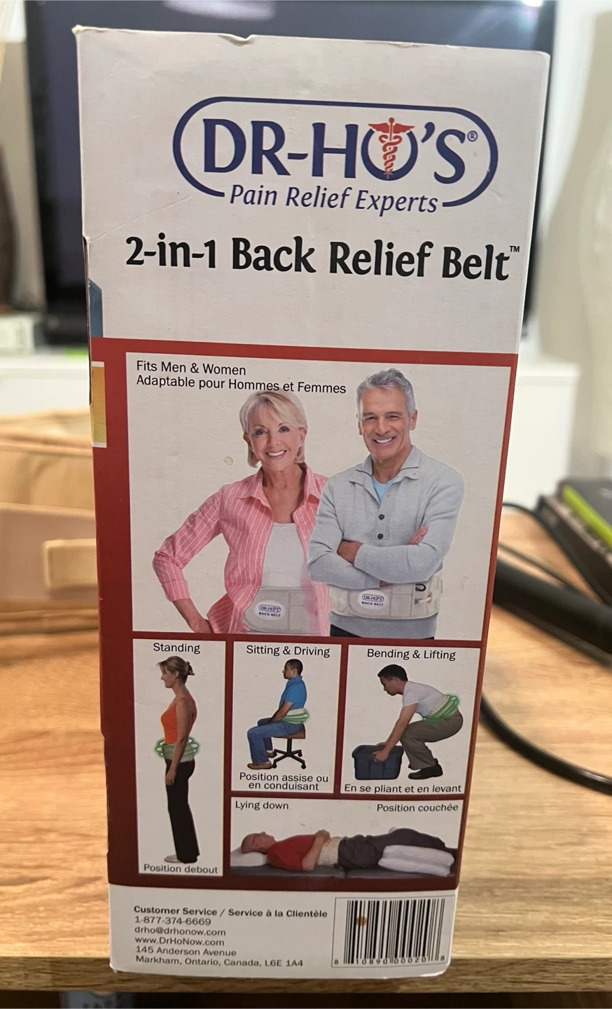 Dr. Ho's 2-in-1 Back Relief Belt - photo 5