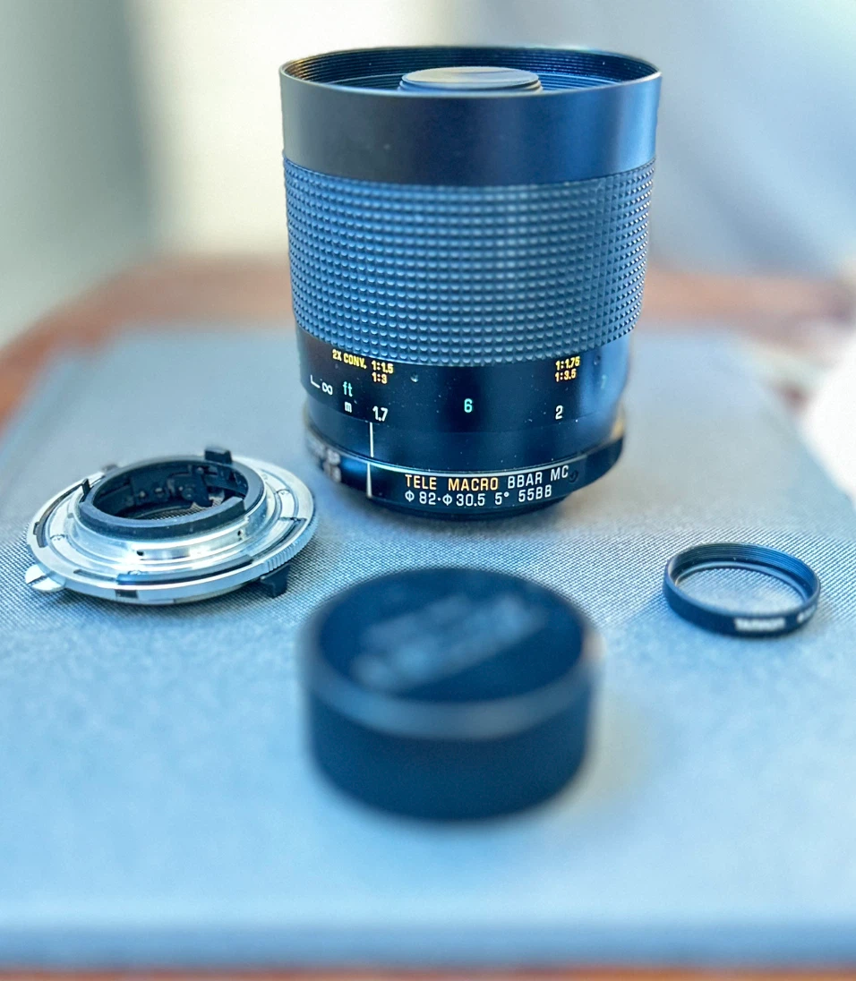 Tamron SP 500mm f/8 mirror lens, Adaptall-2