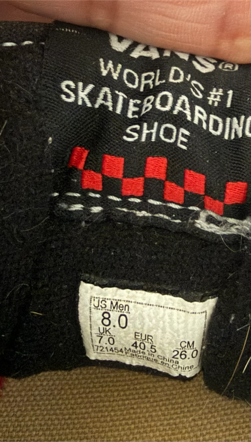 Vans Half Cab Shoes Olive Green Size 8 - photo 3