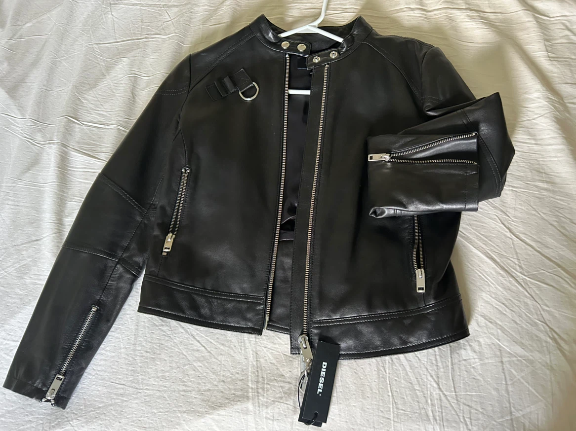 Diesel Women’s medium 100% lambskin leather jacket - photo 2
