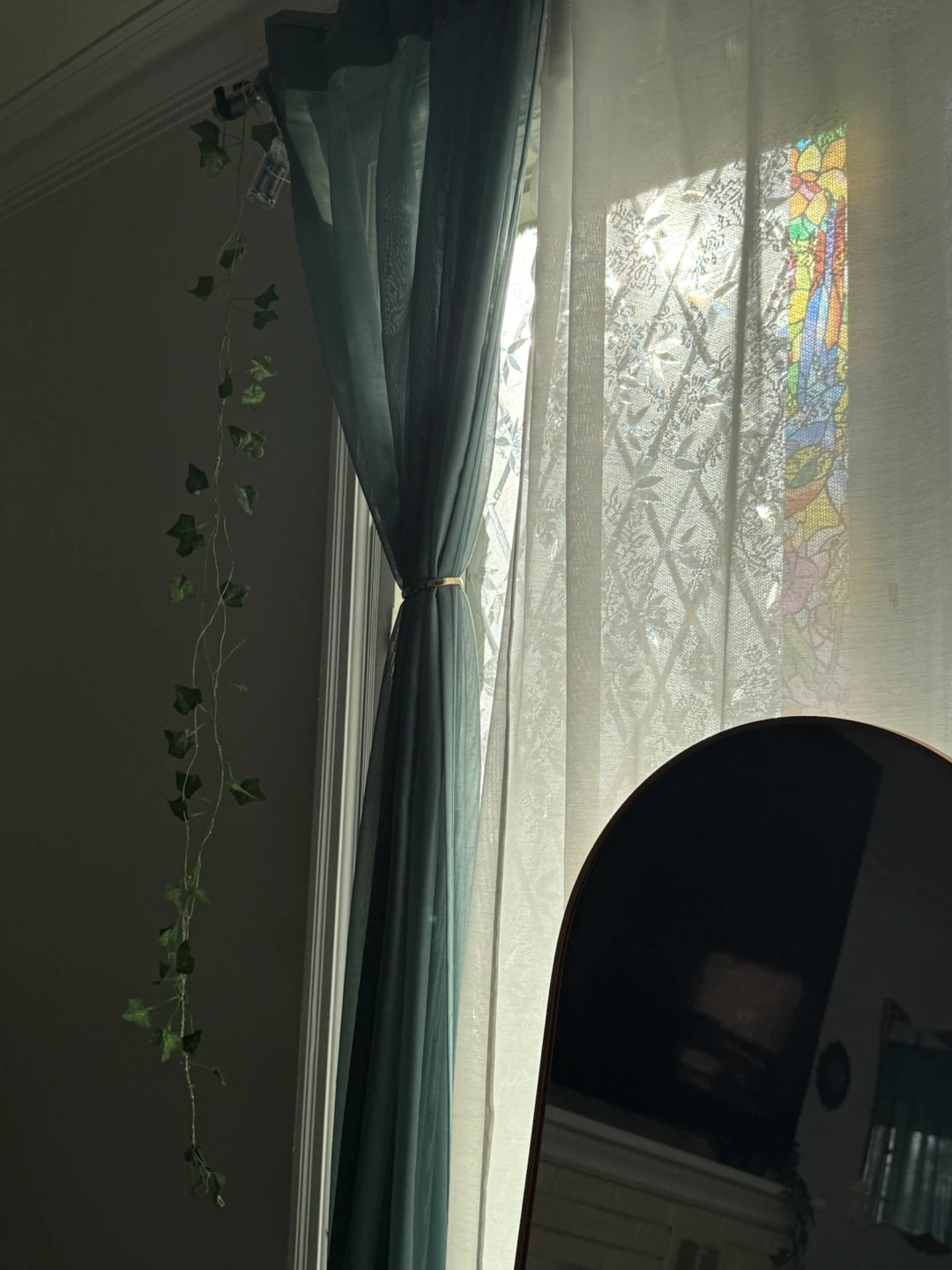 Layered Sheer Window Curtains full set - photo 3