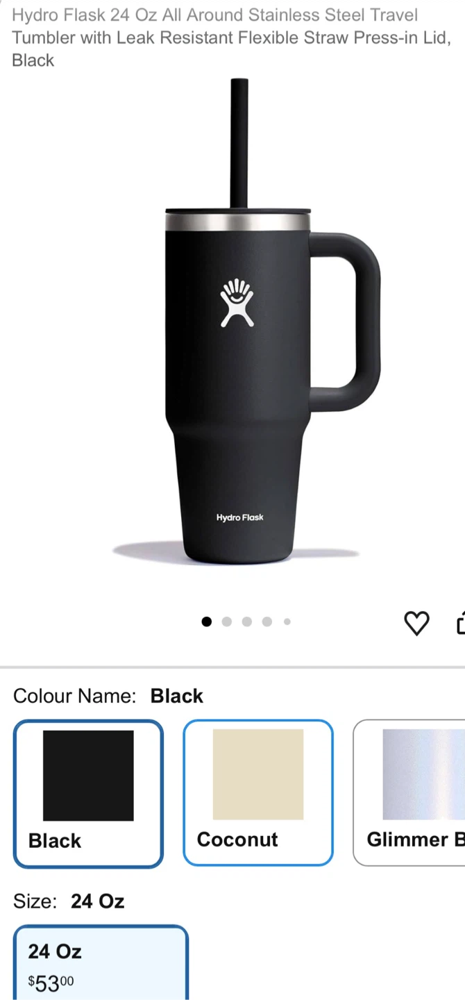 Hydro Flask Travel Tumbler (NEW)