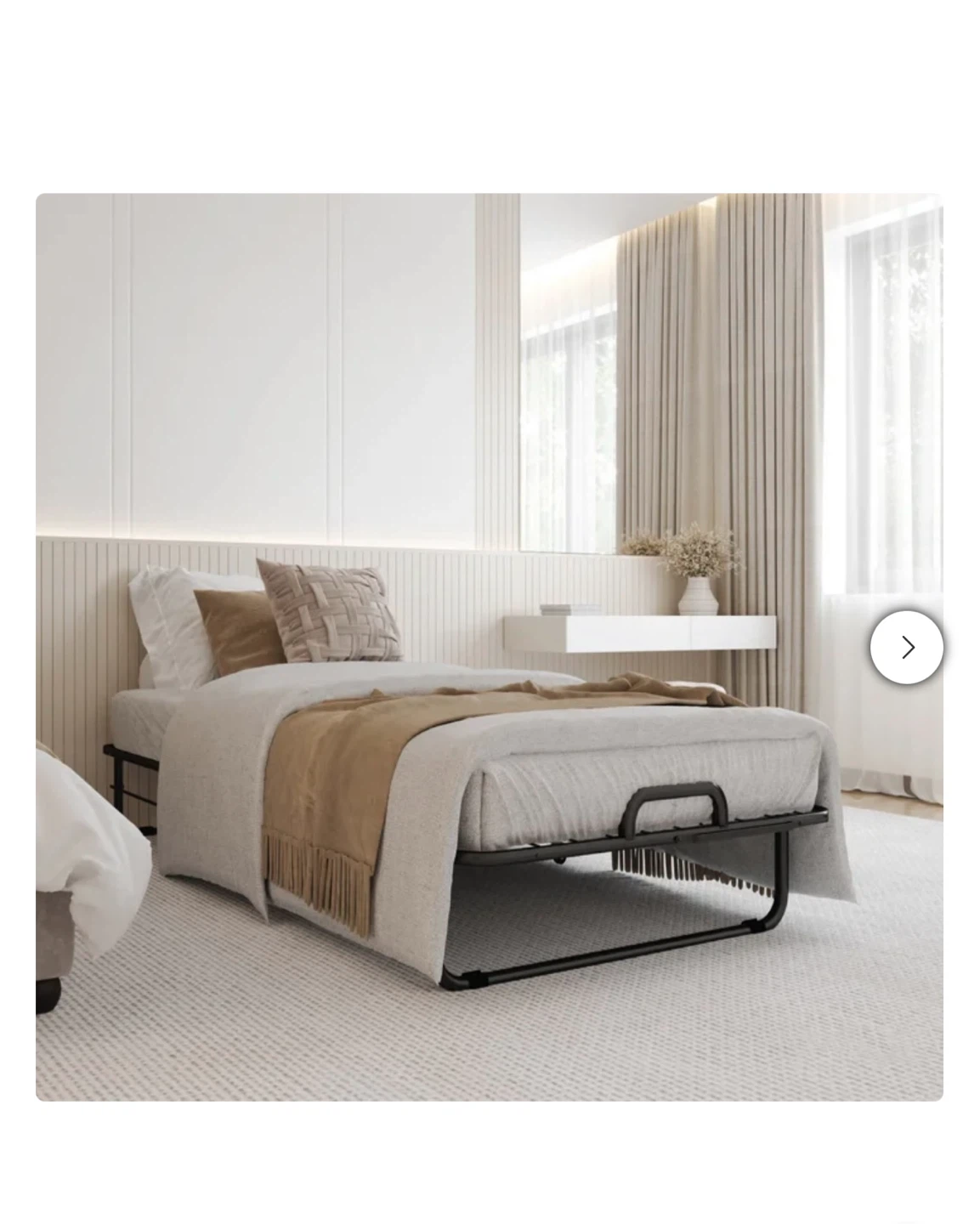 Milliard Deluxe Twin Folding Bed