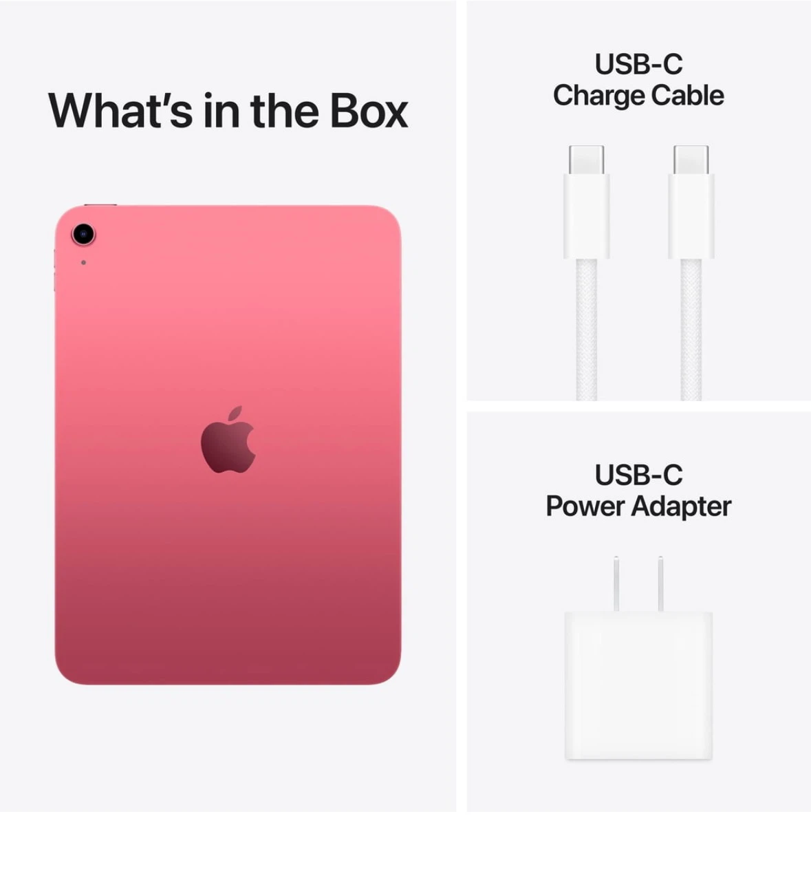 Apple IPads A16 128GB Pink and Blue