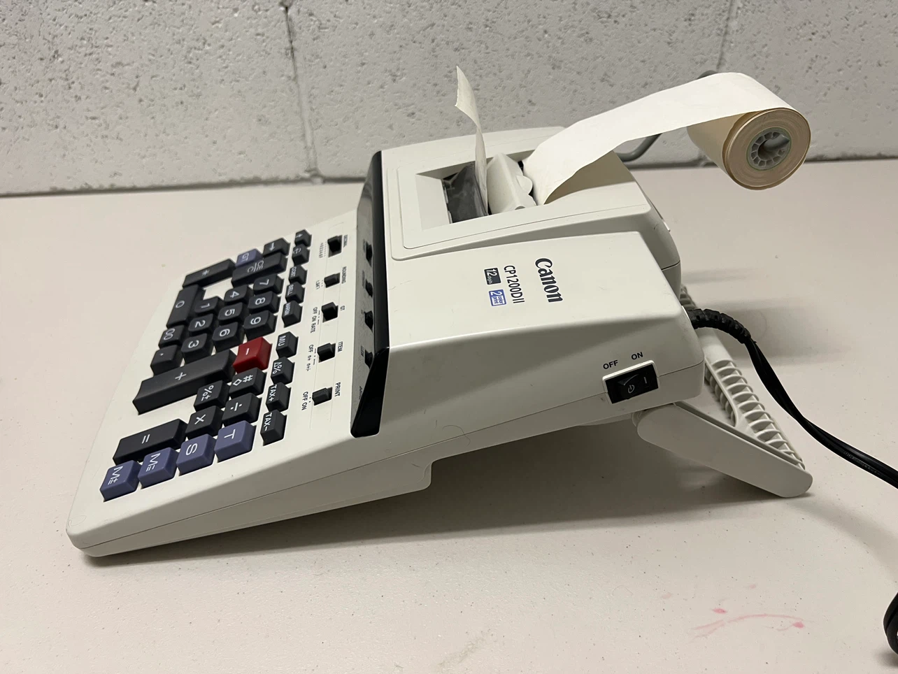 Canon CP1200DII Printing Calculator - photo 2