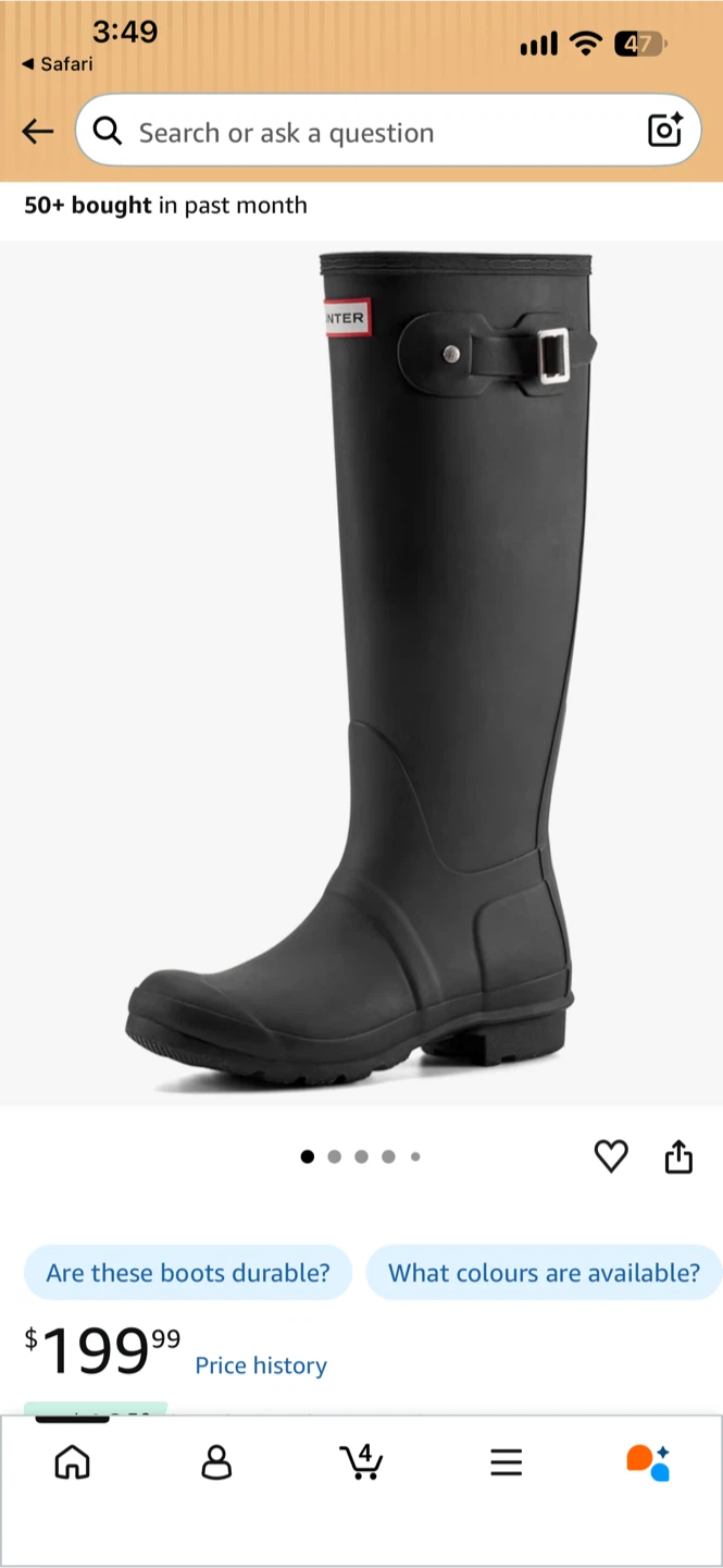 Hunter Original Tall Rain Boots