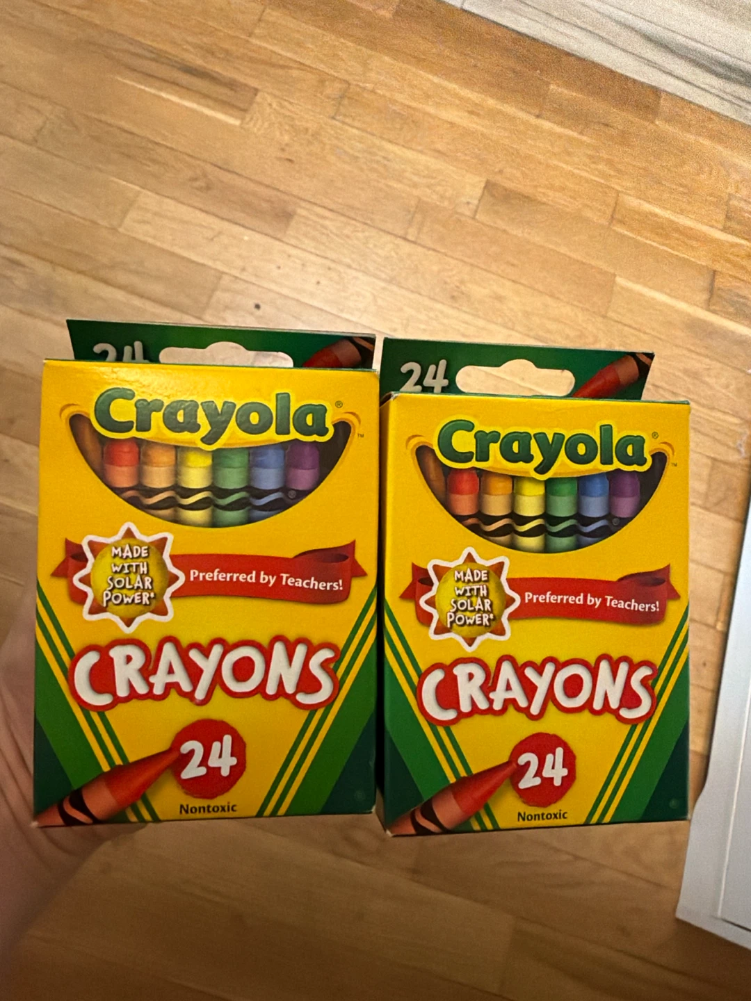 Two Packs of 24 Count Crayola Crayons