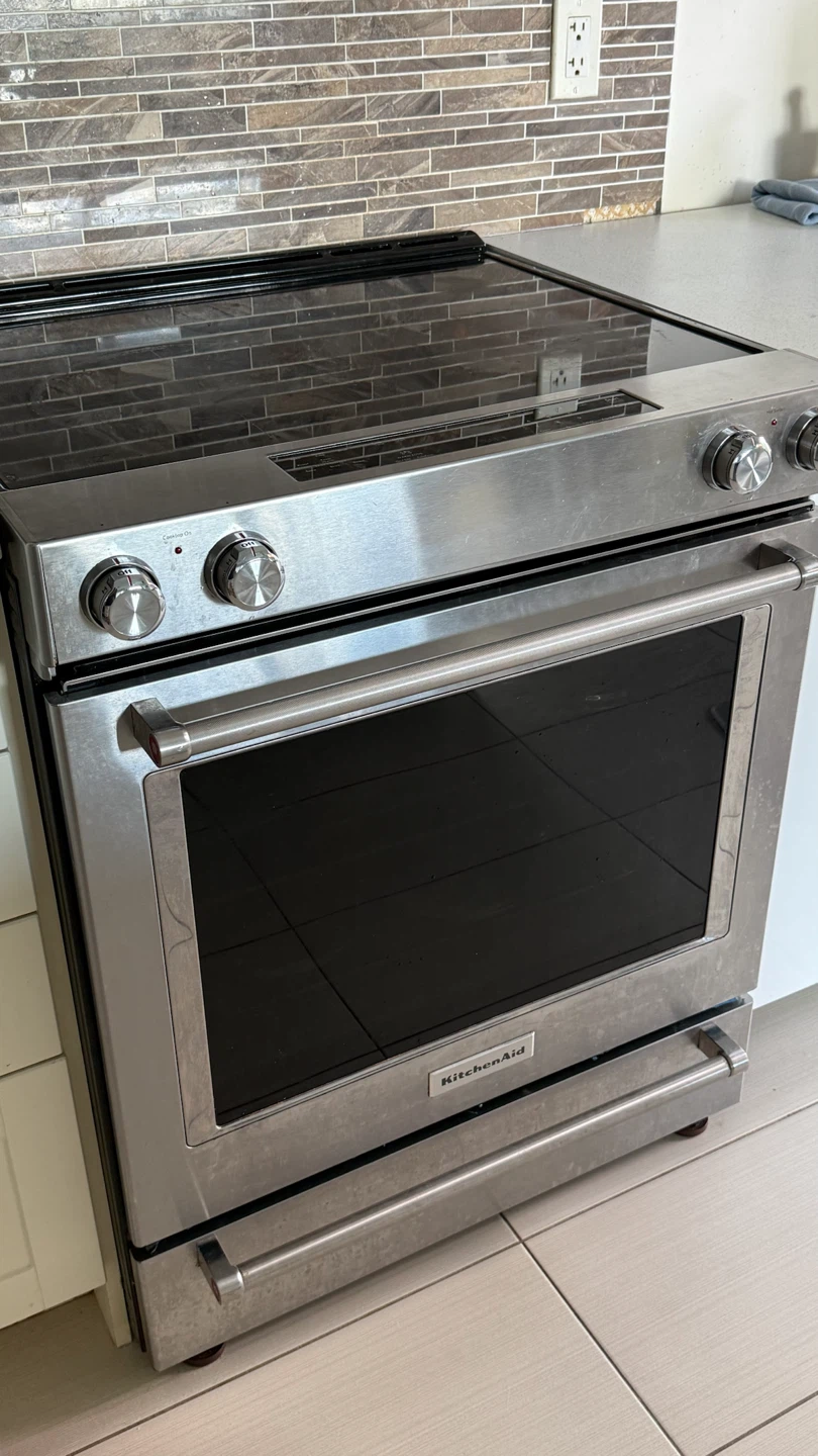 KitchenAid Stainless Steel Electric Range - photo 2