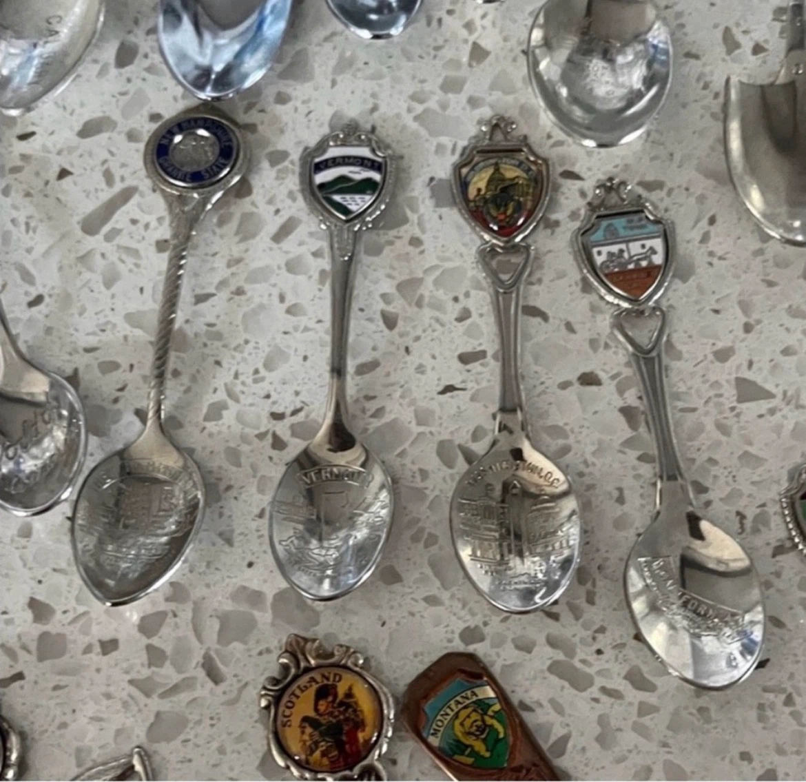 Large Collection of Vintage Souvenir Spoons - photo 5