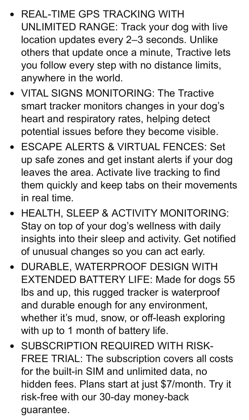 Tractive Dog XL GPS Tracker - photo 4