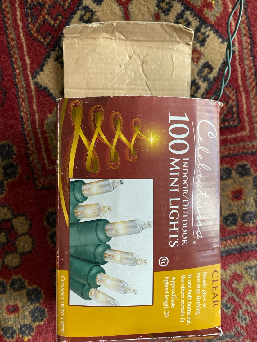 Celebrations 100 Clear Mini Lights