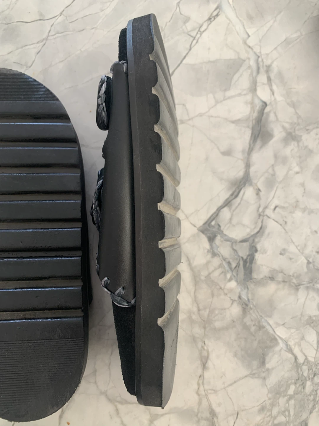 Men’s slides, Max mara weekender ABATE leather sandals - photo 2