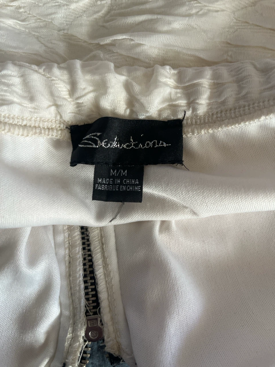 Seductions White Peplum Top - photo 3