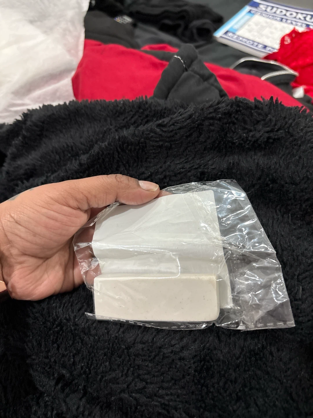 White rectangular eraser