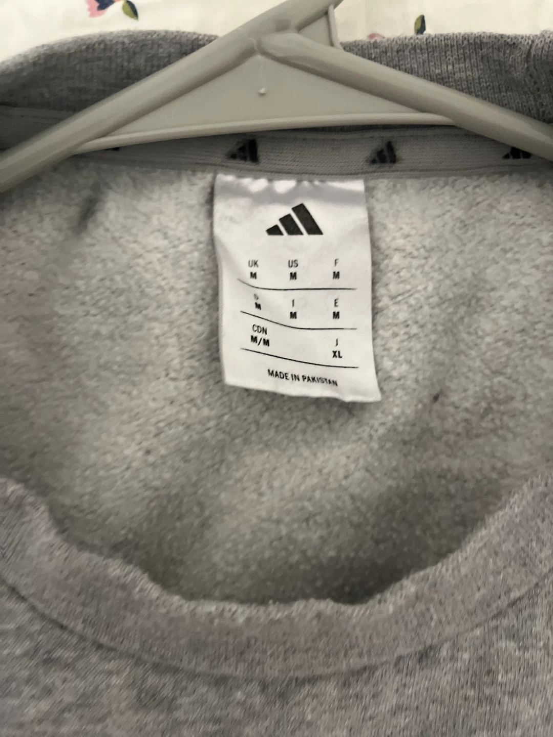 Adidas Gray Crewneck Sweatshirt - photo 2