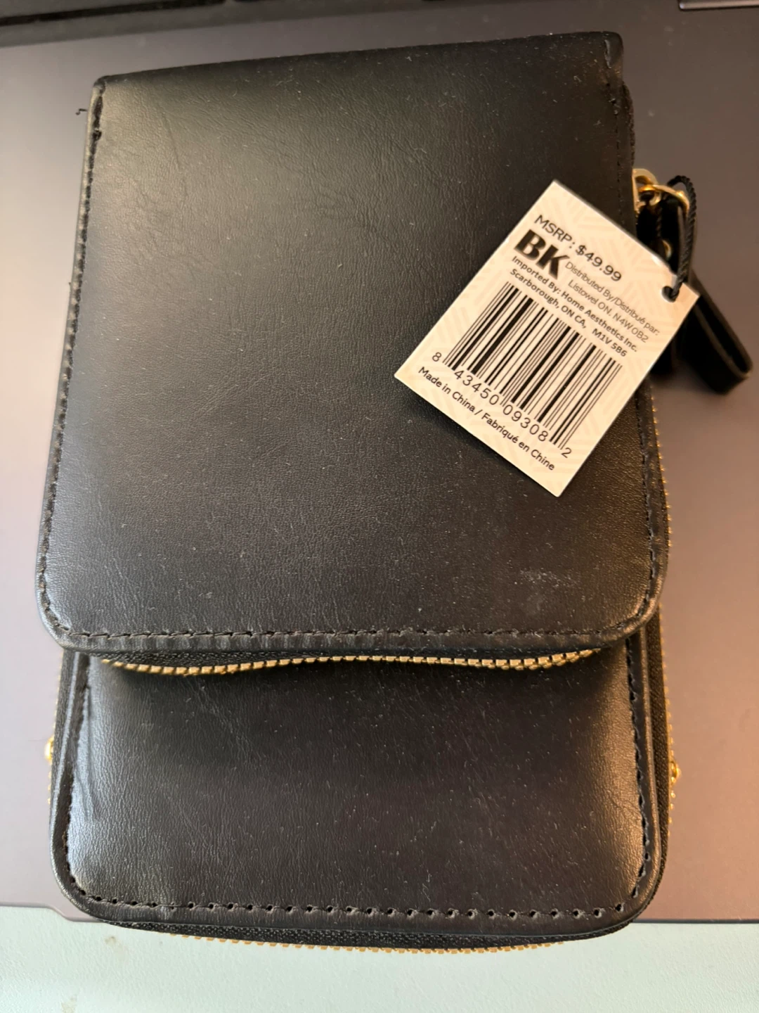 Johnnies Jeans Black Crossbody Wallet - photo 2