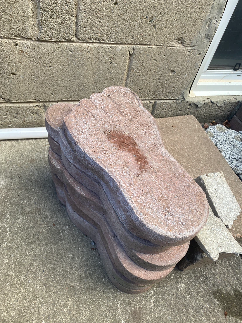 Assorted Garden Pavers